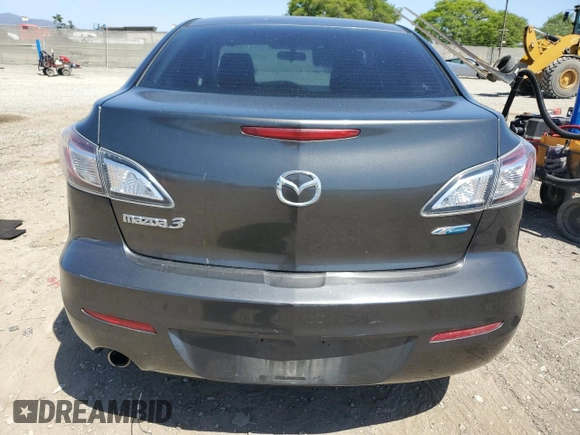 2012 Mazda 3 i Touring with VIN JM1BL1V85C1644077, listed as a Copart auction lot 56778845 with 166,714 mi miles and Salvage title. Bid and sale history available at DreamBid. Image 6.