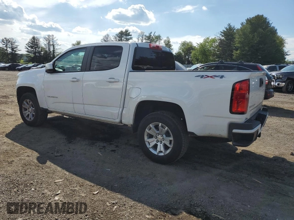 2021 Chevrolet Colorado 4WD LT с VIN 1GCGTCEN1M1294357, выставлен на аукционе Copart как лот 56466535 с пробегом 71 696 миль миль и Списание • Salvage title. История ставок и продаж доступна на DreamBid. Изображение 2.