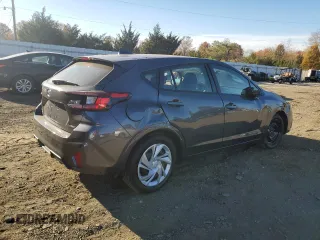 2024 Subaru Impreza with VIN JF1GUABC4R8868300, listed as a Copart auction lot 77203054 with 32 mi miles and Salvage Title. Bid and sale history available at carsss.com. Image 3.
