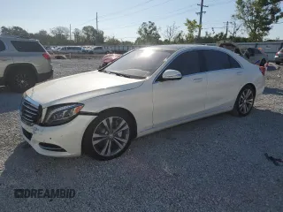 2015 Mercedes-Benz S-Class S 550 with VIN WDDUG8CB1FA172376, listed as a Copart auction lot 50340035 with 106,365 mi miles and Salvage Title. Bid and sale history available at carsss.com. Image 1.