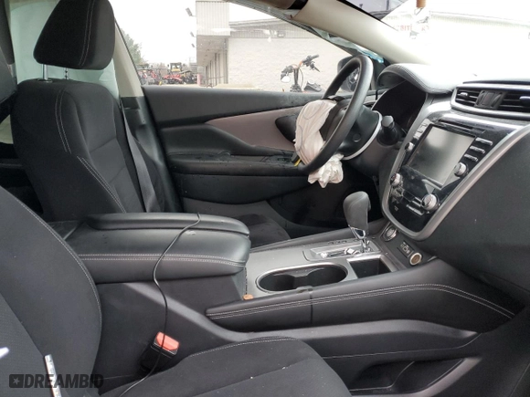 2022 Nissan Murano S with VIN 5N1AZ2AS4NC123565, listed as a Copart auction lot 80870634 with 31,719 mi miles and Salvage Title. Bid and sale history available at carsss.com. Image 11.
