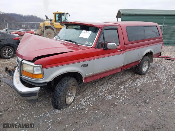 1996 Ford F-150 Special with VIN 1FTEF14N2TLA18244, listed as a IAAI auction lot 41570114 with 0 mi miles. Bid and sale history available at carsss.com. Image 17.
