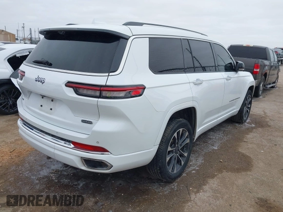 2022 Jeep Grand Cherokee Overland с VIN 1C4RJJDG9N8517470, выставлен на аукционе IAAI как лот 41618934 с пробегом 64 580 миль миль и . История ставок и продаж доступна на DreamBid. Изображение 4.