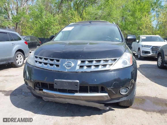 2006 Nissan Murano SL with VIN JN8AZ08W06W503802, listed as a IAAI auction lot 42092158 with 189,052 mi miles. Bid and sale history available at carsss.com. Image 6.