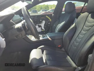 2021 BMW 8 Series M850i with VIN WBAGV8C00MCF55108, listed as a Copart auction lot 56305084 with 27,399 mi miles and Salvage Title. Bid and sale history available at carsss.com. Image 7.