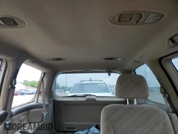 2003 Honda Odyssey EX z VIN 5FNRL186X3B152340, wystawiony jako Copart lot #57883455 z przebiegiem 214 008 mil mil oraz Szkoda całkowita • Salvage title. Historia ofert i sprzedaży dostępna na DreamBid. Obrazek 10.