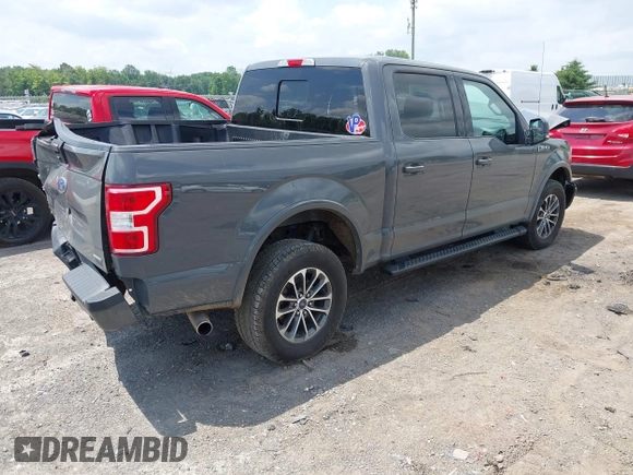 2018 Ford F-150 XL with VIN 1FTEW1EPXJFD25656, listed as a IAAI auction lot 42650683 with 119,326 mi miles and . Bid and sale history available at DreamBid. Image 4.