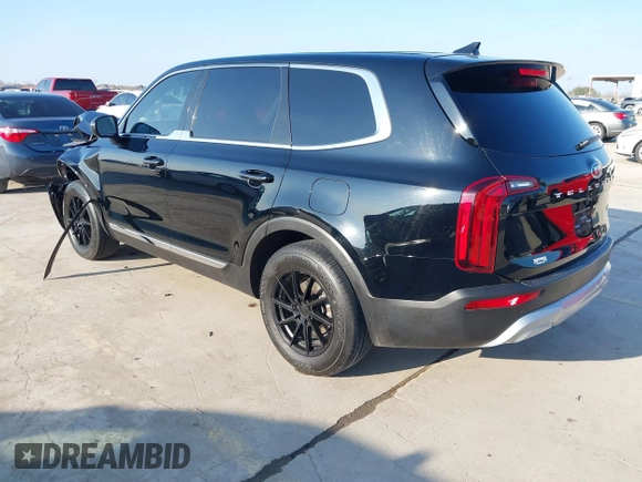 2021 Kia Telluride LX with VIN 5XYP24HC3MG152384, listed as a IAAI auction lot 41520433 with 76,032 mi miles and . Bid and sale history available at DreamBid. Image 3.