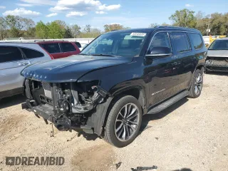 2022 Jeep Wagoneer Series II with VIN 1C4SJVBT4NS114508, listed as a Copart auction lot 50046835 with 39,431 mi miles and Salvage Title. Bid and sale history available at carsss.com. Image 1.