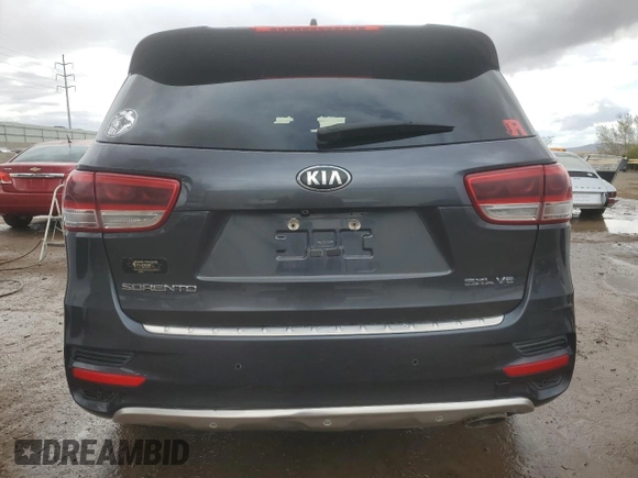 2017 Kia Sorento SXL z VIN 5XYPK4A56HG305258, wystawiony jako Copart lot #78742384 z przebiegiem Nie podano mil oraz Nie do naprawy • Non repairable. Historia ofert i sprzedaży dostępna na DreamBid. Obrazek 6.