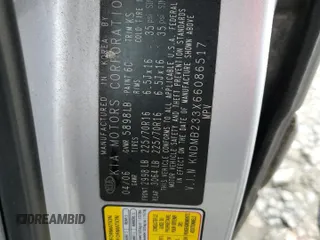 2006 Kia Sedona LX with VIN KNDMB233X66086517, listed as a Copart auction lot 49171424 with 167,999 mi miles and Salvage Title. Bid and sale history available at carsss.com. Image 13.