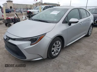2024 Toyota Corolla LE with VIN 5YFB4MDE4RP129193, listed as a IAAI auction lot 42053600 with 24,649 mi miles and . Bid and sale history available at DreamBid. Image 2.