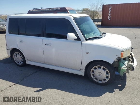 2006 Scion xB with VIN JTLKT334964114844, listed as a Copart auction lot 71682844 with 219,689 mi miles and Salvage Title. Bid and sale history available at DreamBid. Image 4.
