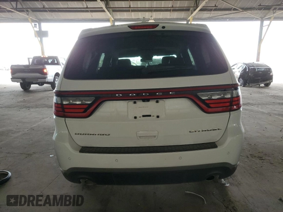 2014 Dodge Durango Citadel with VIN 1C4RDHEG2EC537071, listed as a Copart auction lot 89170355 with 108,084 mi miles and Salvage title. Bid and sale history available at DreamBid. Image 6.