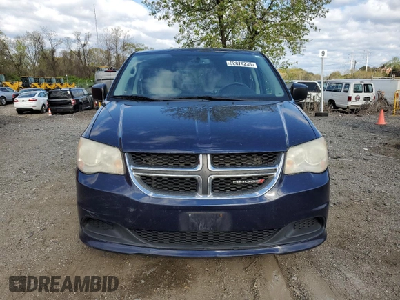 2013 Dodge Grand Caravan SE with VIN 2C4RDGBG8DR571536, listed as a Copart auction lot 52874235 with 225,886 mi miles and Salvage Title. Bid and sale history available at DreamBid. Image 5.