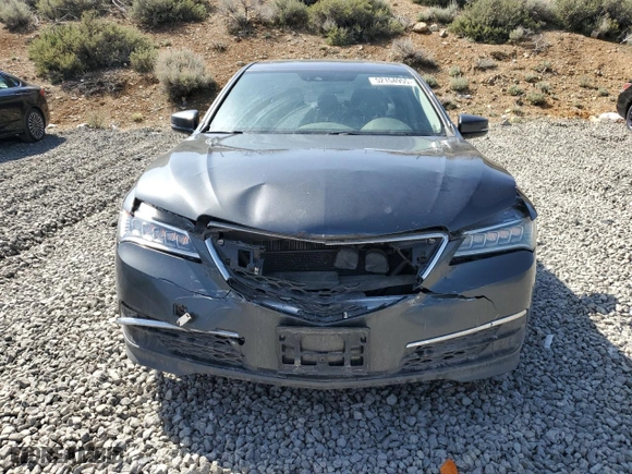 2015 Acura TLX V6 Tech with VIN 19UUB3F51FA003137, listed as a Copart auction lot 52154955 with 115,063 mi miles and Salvage Title. Bid and sale history available at carsss.com. Image 5.