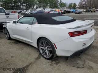 2016 Chevrolet Camaro 2LT with VIN 1G1FD3DSXG0172325, listed as a Copart auction lot 85193064 with 36,239 mi miles and Salvage Title. Bid and sale history available at carsss.com. Image 2.