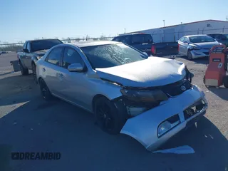 2013 Kia Forte SX with VIN KNAFW4A38D5666280, listed as a IAAI auction lot 41804208 with 76,045 mi miles. Bid and sale history available at carsss.com. Image 1.