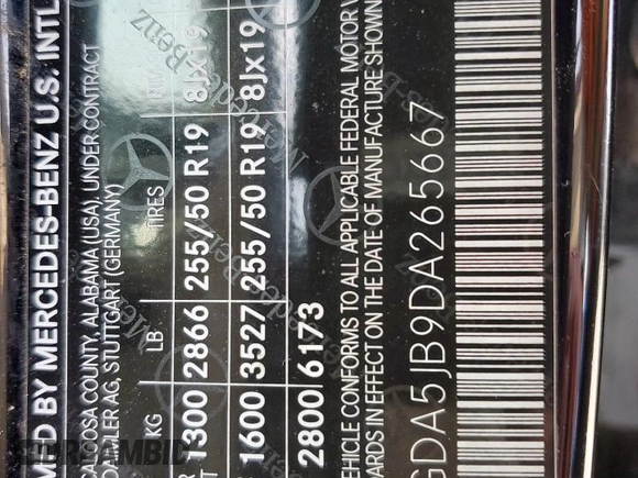 2013 Mercedes-Benz M 350 с VIN 4JGDA5JB9DA265667, выставлен на аукционе Copart как лот 56953005 с пробегом 116 163 миль миль и Списание • Salvage title. История ставок и продаж доступна на DreamBid. Изображение 13.