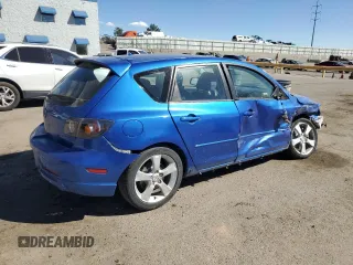 2006 Mazda 3 s with VIN JM1BK143961409601, listed as a Copart auction lot 50728525 with 162,436 mi miles and Salvage Title. Bid and sale history available at carsss.com. Image 3.