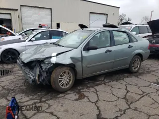 2005 Ford Focus S with VIN 1FAFP34N75W290051, listed as a Copart auction lot 48337245 with 0 mi miles and Salvage Title. Bid and sale history available at carsss.com. Image 1.