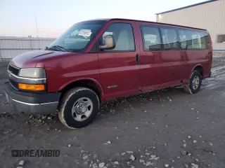 2006 Chevrolet Express Passenger с VIN 1GAHG39U761209771, выставлен на аукционе Copart как лот 47220915 с пробегом 155 012 миль миль и Чистый • Clean title. История ставок и продаж доступна на DreamBid. Изображение 1.