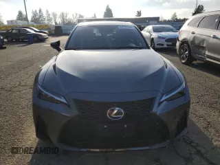 2024 Lexus IS 350 F Sport with VIN JTHGZ1E29R5033467, listed as a Copart auction lot 84226104 with 6,999 mi miles and Salvage title. Bid and sale history available at DreamBid. Image 5.
