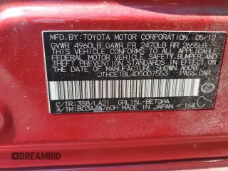 2013 Lexus GS 350 with VIN JTHCE1BL4D5007553, listed as a Copart auction lot 69993954 with 188,253 mi miles and Salvage Title. Bid and sale history available at carsss.com. Image 15.