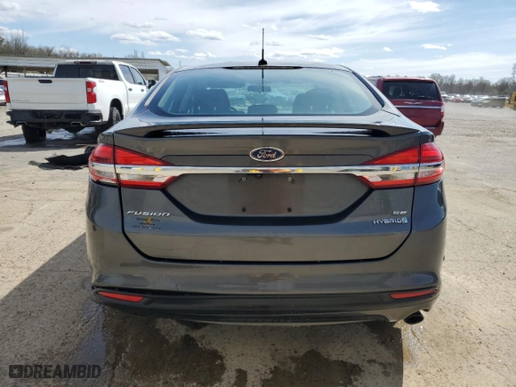 2018 Ford Fusion Hybrid SE with VIN 3FA6P0LUXJR169776, listed as a Copart auction lot 49690755 with 143,142 mi miles and Salvage Title. Bid and sale history available at carsss.com. Image 6.