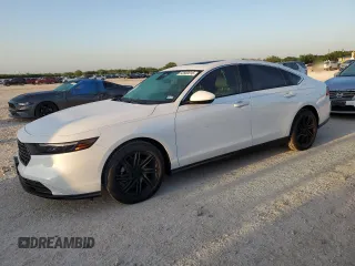 2024 Honda Accord EX с VIN 1HGCY1F36RA071886, выставлен на аукционе Copart как лот 52830015 с пробегом 7 096 миль миль и Чистый • Clean title. История ставок и продаж доступна на DreamBid. Изображение 1.