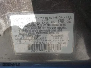 2015 Nissan Versa SV with VIN 3N1CN7AP4FL804691, listed as a IAAI auction lot 42023511 with 135,529 mi miles. Bid and sale history available at carsss.com. Image 9.