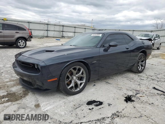 2016 Dodge Challenger R/T Plus с VIN 2C3CDZBTXGH256122, выставлен на аукционе Copart как лот 53242005 с пробегом 73 355 миль миль и Списание • Salvage title. История ставок и продаж доступна на DreamBid. Изображение 1.