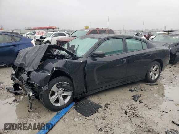 2012 Dodge Charger SXT with VIN 2C3CDXHG5CH302240, listed as a Copart auction lot 43925965 with 237,158 mi miles and Salvage Title. Bid and sale history available at carsss.com. Image 1.