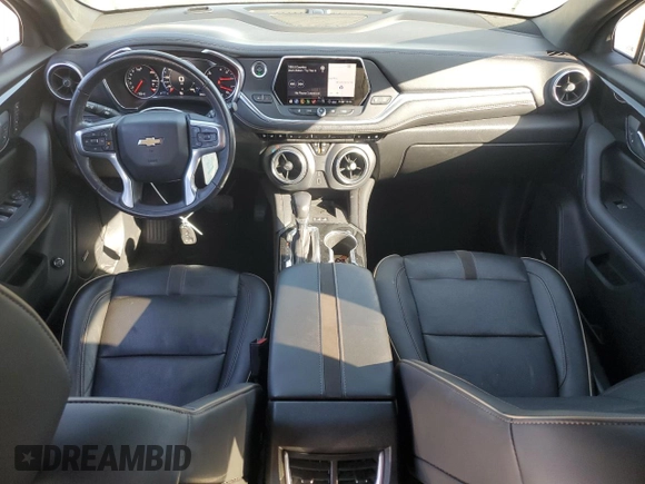 2020 Chevrolet Blazer Premier with VIN 3GNKBFRS0LS647027, listed as a Copart auction lot 46237955 with 79,472 mi miles and Salvage title. Bid and sale history available at DreamBid. Image 8.