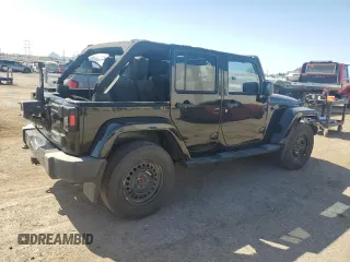 2014 Jeep Wrangler Unlimited Sahara with VIN 1C4BJWEGXEL150119, listed as a Copart auction lot 52378075 with 122,443 mi miles and Salvage Title. Bid and sale history available at carsss.com. Image 3.