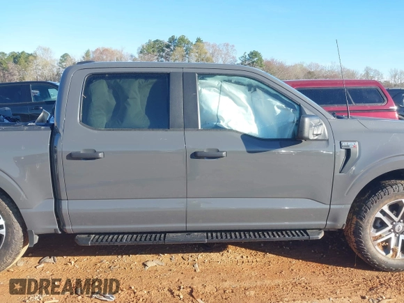 2021 Ford F-150 XL with VIN 1FTFW1E54MFC17430, listed as a IAAI auction lot 41829167 with 57,070 mi miles. Bid and sale history available at carsss.com. Image 13.