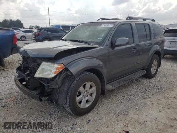 2009 Nissan Pathfinder LE with VIN 5N1AR18U19C614909, listed as a Copart auction lot 79513184 with 93,334 mi miles and Salvage Title. Bid and sale history available at carsss.com. Image 1.