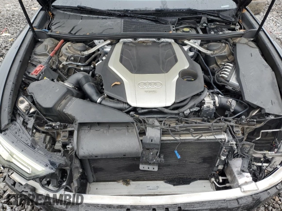 2019 Audi A6 Premium Plus with VIN WAUL2AF22KN074125, listed as a Copart auction lot 45741245 with 49,983 mi miles and Salvage Title. Bid and sale history available at carsss.com. Image 11.