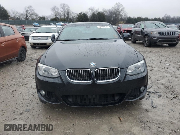 2012 BMW 3 Series 335i with VIN WBADX7C59CE744262, listed as a Copart auction lot 42444535 with 58,388 mi miles and Clean title. Bid and sale history available at DreamBid. Image 5.