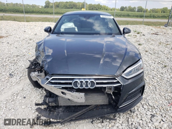 2019 Audi A5 Sportback Premium Plus with VIN WAUENCF50KA072998, listed as a Copart auction lot 66960033 with 0 mi miles. Bid and sale history available at carsss.com. Image 5.