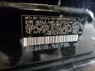 2015 Lexus GS 350 with VIN JTHBE1BL3FA005511, listed as a Copart auction lot 60888243 with 85,262 mi miles. Bid and sale history available at carsss.com. Image 12.