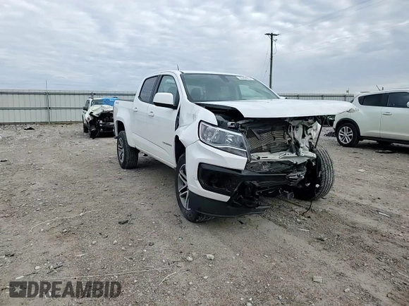 2022 Chevrolet Colorado 4WD Work Truck with VIN 1GCGTBEN9N1128003, listed as a Copart auction lot 86204214 with 34,762 mi miles and Salvage title. Bid and sale history available at DreamBid. Image 10.