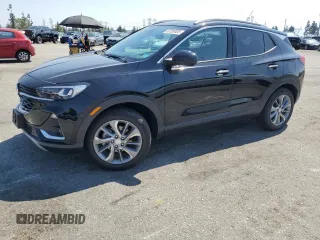2023 Buick Encore GX Essence with VIN KL4MMGSL1PB082190, listed as a Copart auction lot 52358835 with 35,945 mi miles and Salvage title. Bid and sale history available at DreamBid. Image 1.