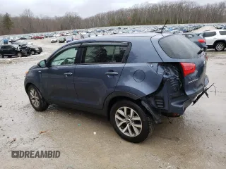 2016 Kia Sportage LX with VIN KNDPBCAC2G7836252, listed as a Copart auction lot 47269955 with 138,347 mi miles and Salvage Title. Bid and sale history available at carsss.com. Image 2.