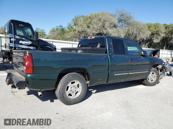 2003 Chevrolet Silverado 1500 with VIN 2GCEC19V731291509, listed as a Copart auction lot 71178884 with 0 mi miles and Salvage Title. Bid and sale history available at carsss.com. Image 3.