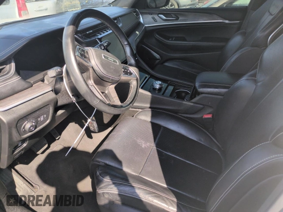 2021 Jeep Grand Cherokee Overland with VIN 1C4RJJDGXM8183349, listed as a Copart auction lot 74598944 with Not provided miles and Salvage title. Bid and sale history available at DreamBid. Image 7.