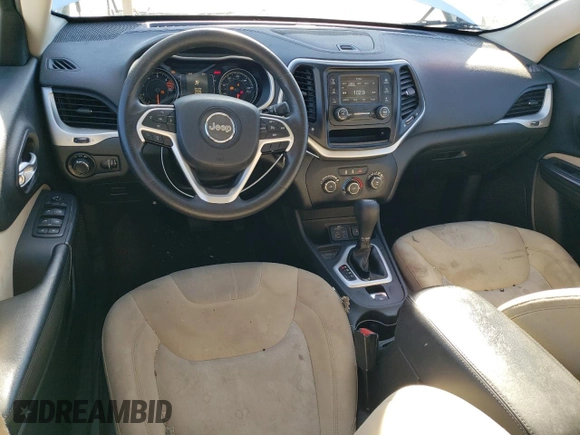 2016 Jeep Cherokee Sport с VIN 1C4PJLAB5GW233814, выставлен на аукционе Copart как лот 47597045 с пробегом 72 605 миль миль и Списание • Salvage title. История ставок и продаж доступна на DreamBid. Изображение 8.