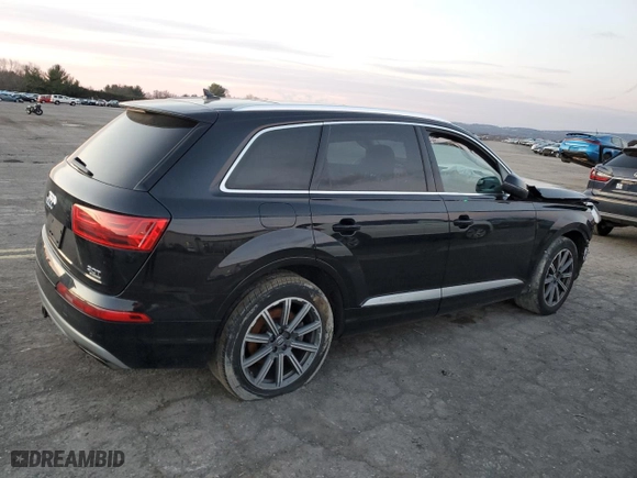 2018 Audi Q7 Prestige with VIN WA1VAAF7XJD025179, listed as a Copart auction lot 87353484 with 0 mi miles and Salvage Title. Bid and sale history available at carsss.com. Image 3.