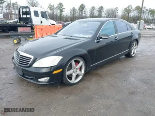 2009 Mercedes-Benz S-Class 5.5L V8 with VIN WDDNG86XX9A262951, listed as a IAAI auction lot 41457411 with 78,770 mi miles. Bid and sale history available at carsss.com. Image 16.