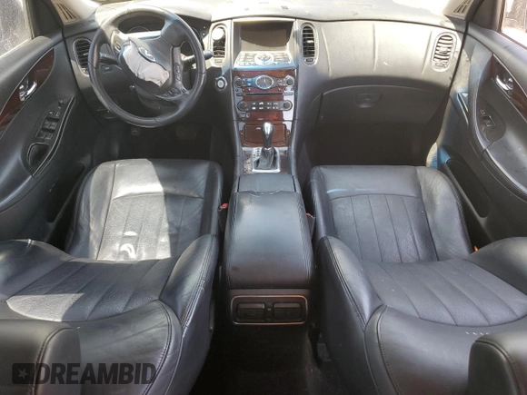 2010 Infiniti EX Journey with VIN JN1AJ0HR9AM753902, listed as a Copart auction lot 60212065 with 170,481 mi miles and Salvage title. Bid and sale history available at DreamBid. Image 8.